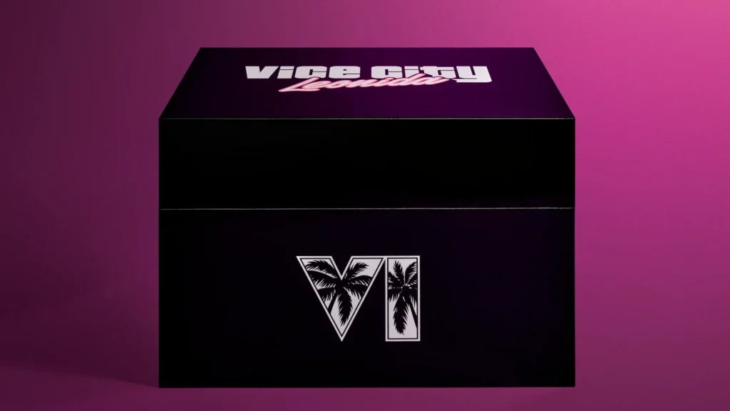 Rockstar abre pré-vendas da caixa de colecionador do Goodtime State: Vice City
