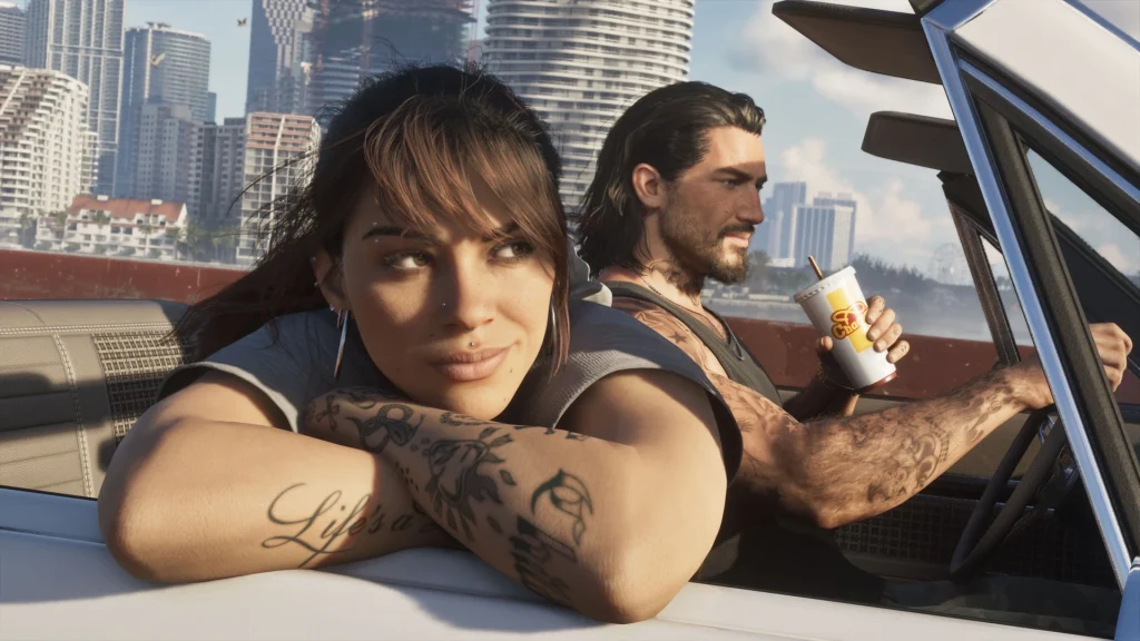 GTA 6 permite que Jason e Lucia fiquem juntos ou sigam rotinas separadas